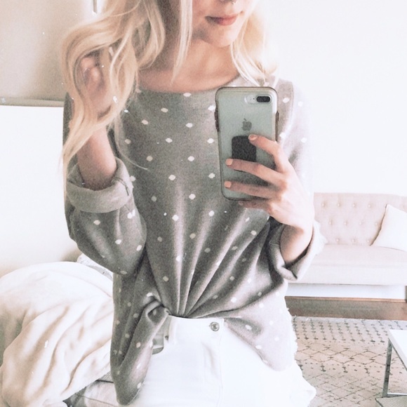 Cynthia Rowley Sweaters - Cynthia Rowley Polka Dot Sweater